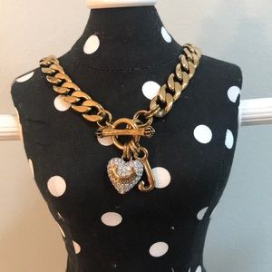 Juicy Couture gold necklace